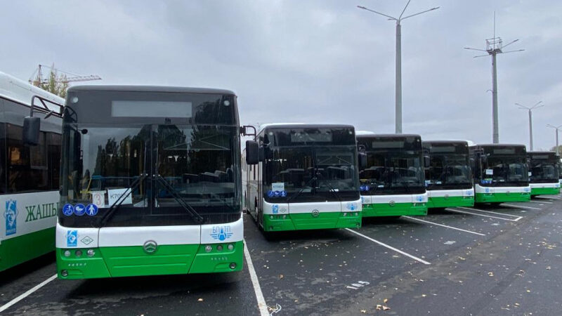 Бишкекке жаңы 58 автобус келди