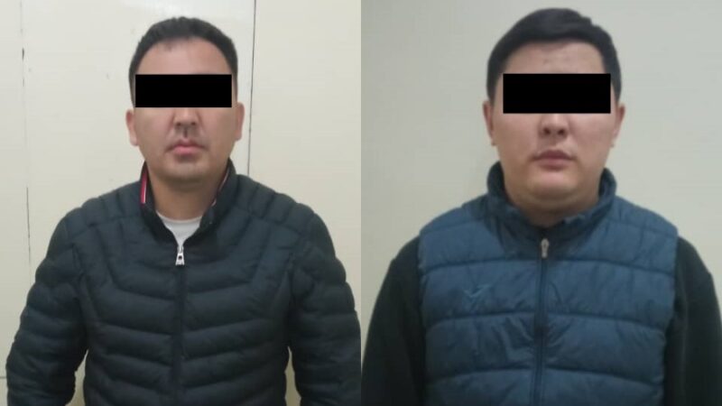 Бишкекте милициянын майору менен капитаны кармалды