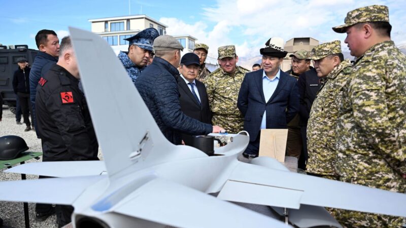 Жаңы учкучсуз учуучу аппараттарды колдонуу менен машыгуулар өткөрүлдү