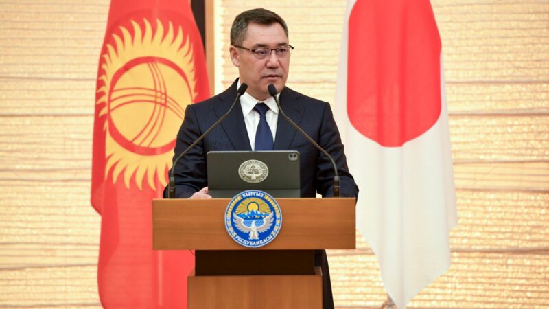 Садыр Жапаров: Кыргызстан Японияны жакын жана дос-өнөктөш катары карайт