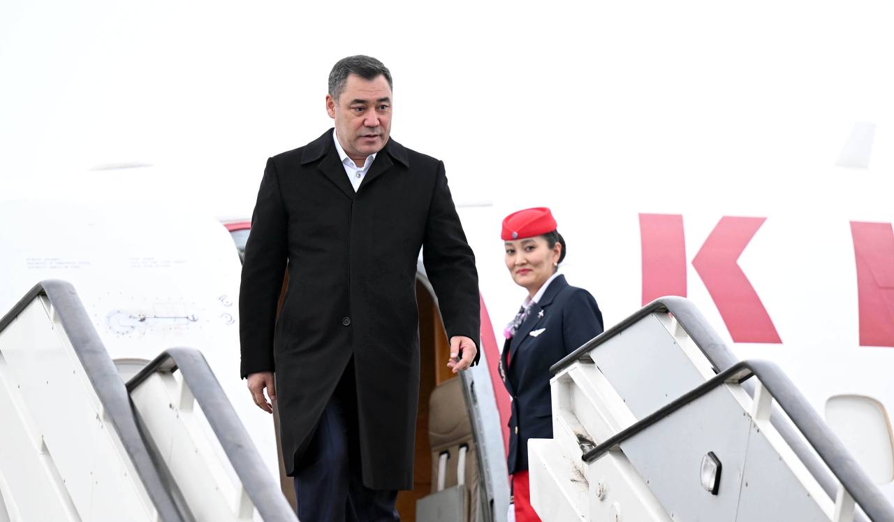 Садыр Жапаров Санкт-Петербургга барды