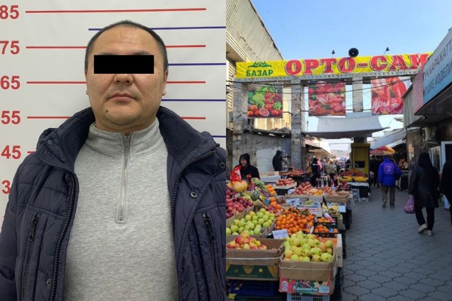 Соодагерлерден акча чогулткан. Орто-Сай базарын тейлеген салыкчы кармалды