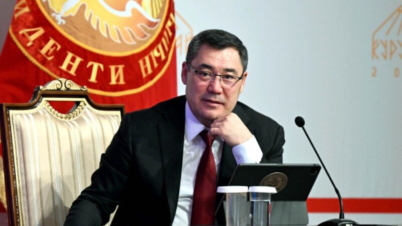 Садыр Жапаров: Курултай толугу менен санариптештирилди