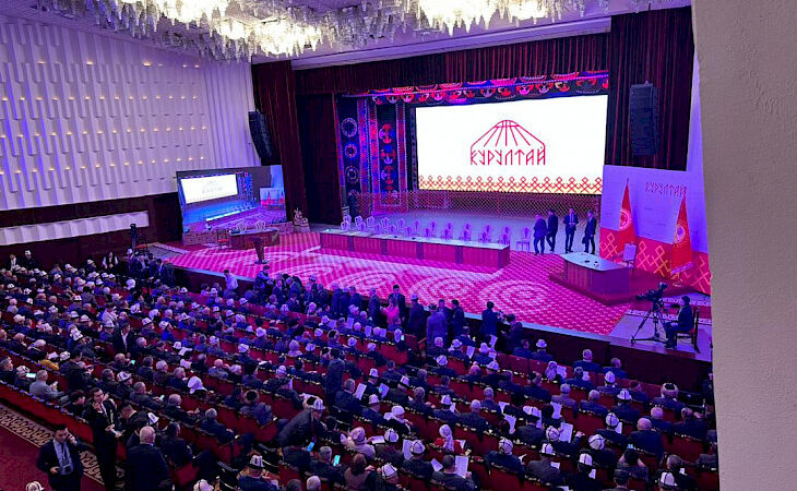 Сүйүнбек Касмамбетов: Элдик курултайдын ишине 695 делегат катышууда