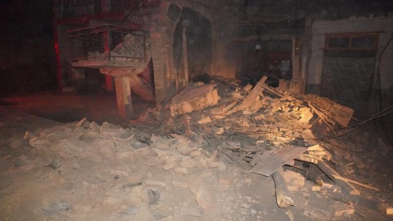 Кытайда жер титирөөдөн 100дөн ашуун адам каза болду