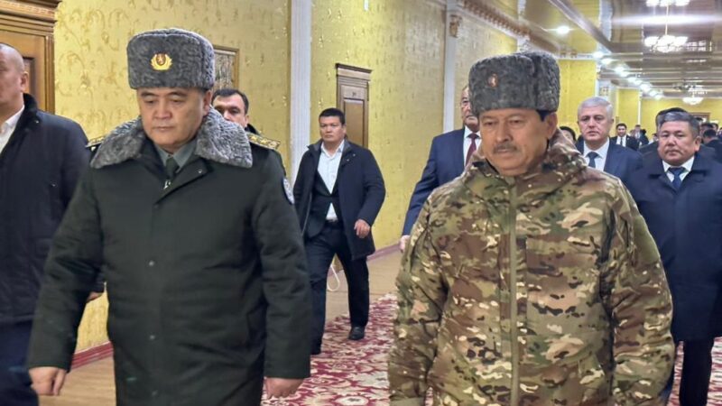 Тажикстанда Камчыбек Ташиев менен Саймумин Ятимов жолукту
