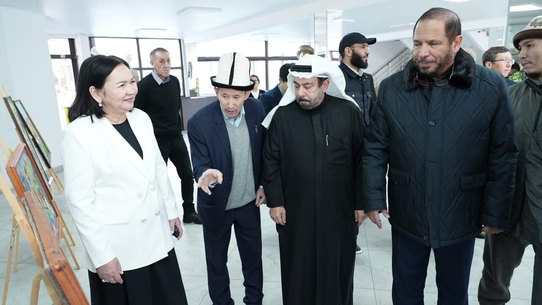 КМУнун ректору “Ас-Салам” фондунун негиздөөчүсүн кабыл алды