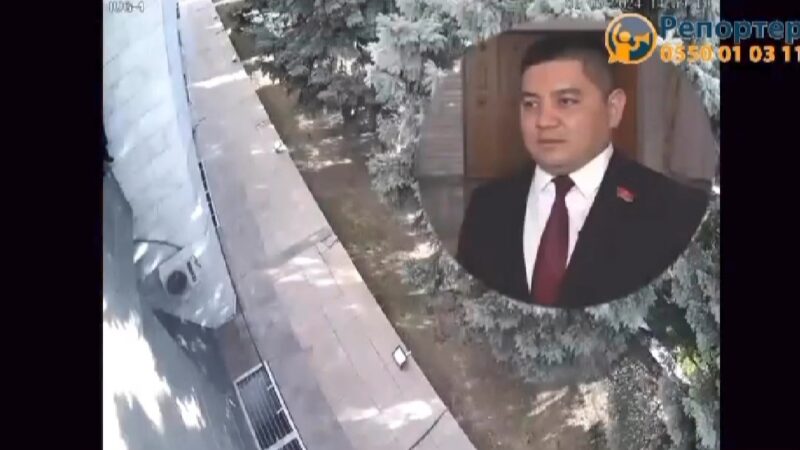 Эмил Жамгырчиевдин терезеден секирип качты делген видеосу тарады