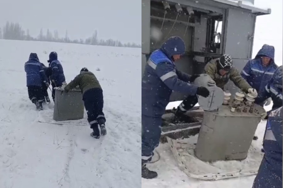 Суукка карабай элдин камын ойлогон электриктер