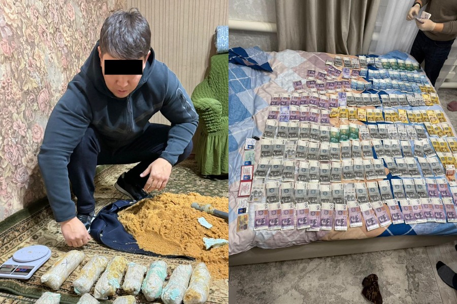 Ири өлчөмдө баңгизат ташып саткан топтун 9 мүчөсү кармалды