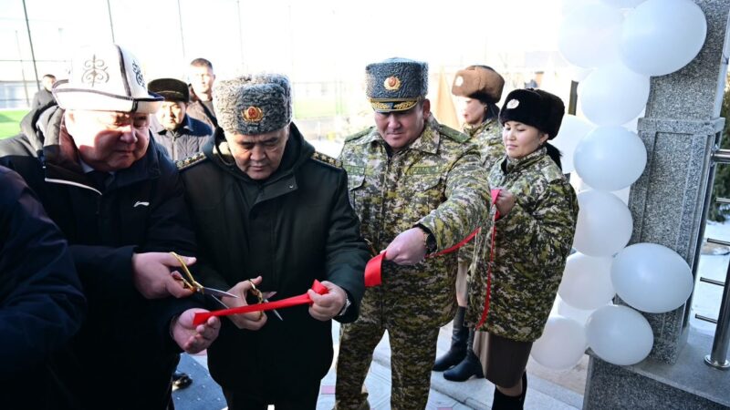 Камчыбек Ташиев Барпы чек ара заставасын ачты