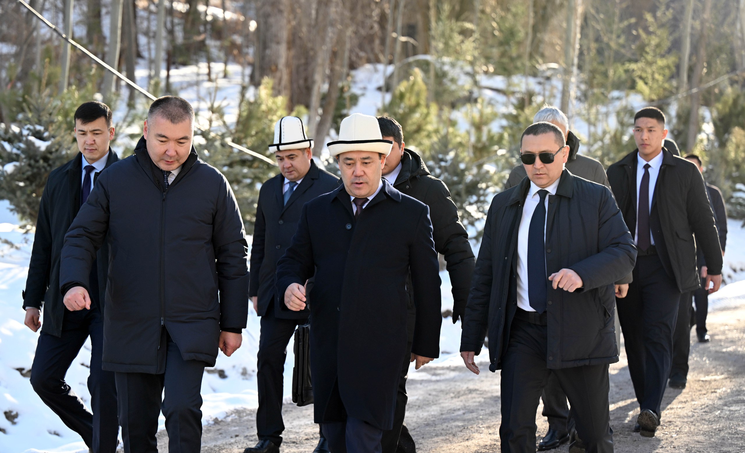 Президент Чүй облусунда реконструкцияланган “Ысык-Ата” санаторийин ачты (ФОТО)