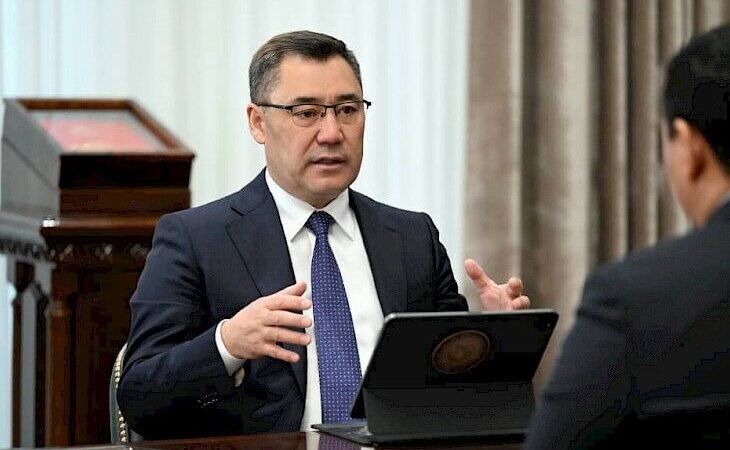 Президент өлкөдөгү адам укугу, Көлбаевдин өлүмү жана ири долбоорлордун ишке ашырылышы тууралуу комментарий берди