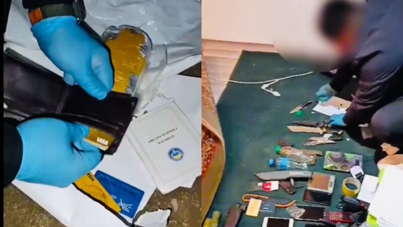 Түрмөлөргө дрон менен баңгизат таштап турган жигит кармалды