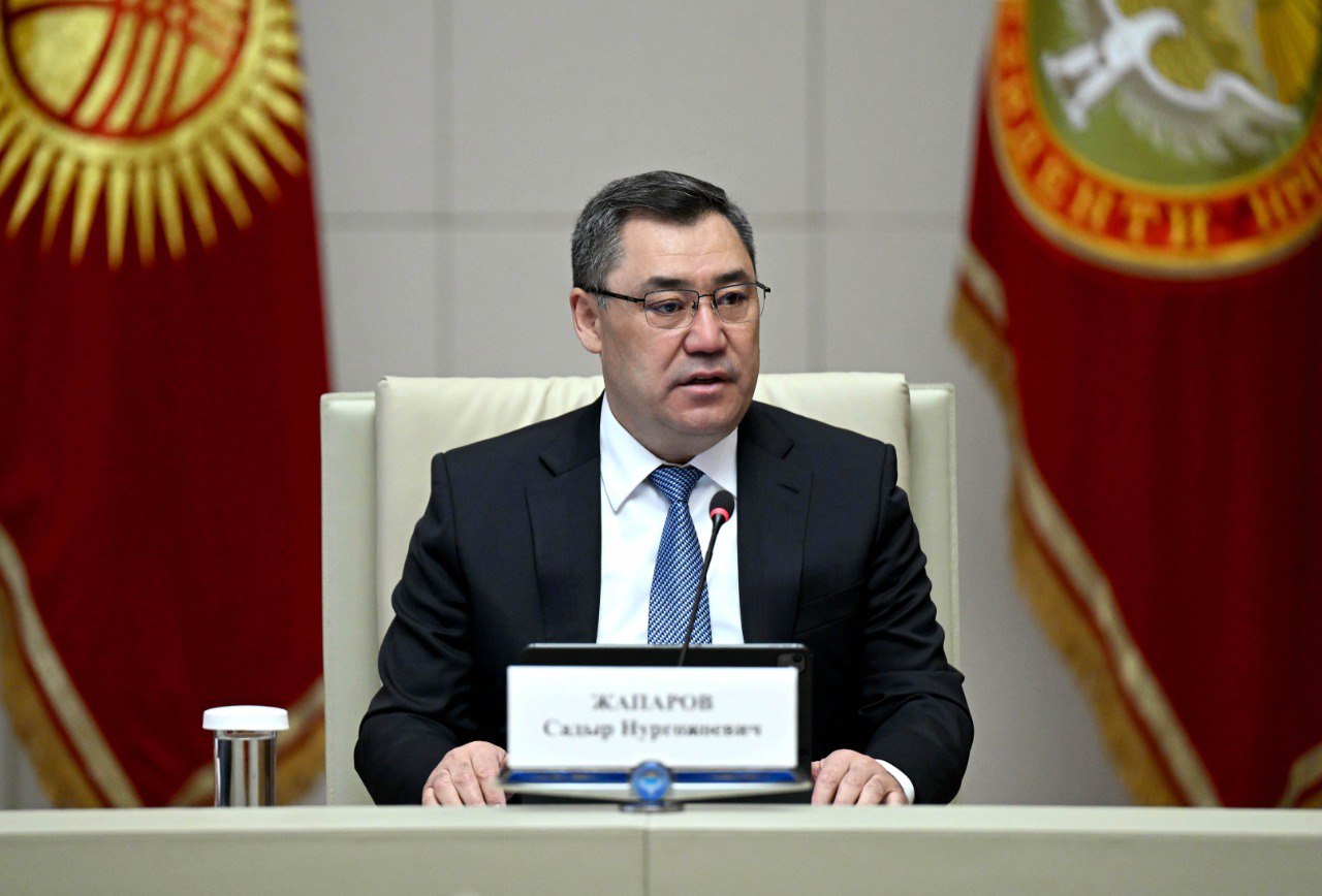 Садыр Жапаров ЖККУ ПА Кеңешинин мүчөлөрүн кабыл алды