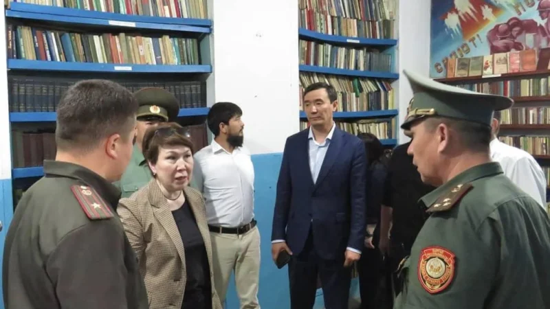 Депутаттар жаза аткаруу мекемелеринен кабар алышты