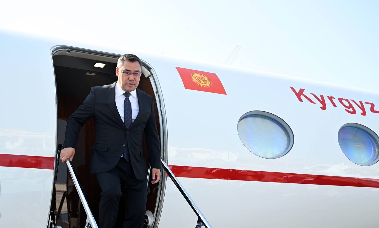 Президент Садыр Жапаров Астанага барды