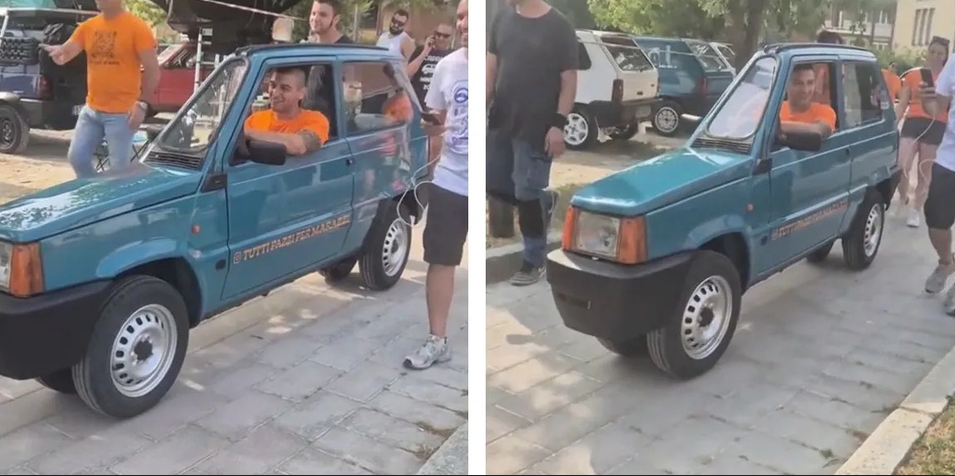 Италияда дүйнөдөгү эң ичке автоунаа жасалды (Видео)