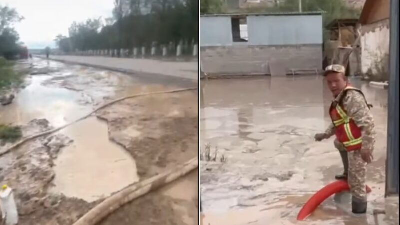 Нарындагы сел 47 үйдү каптады