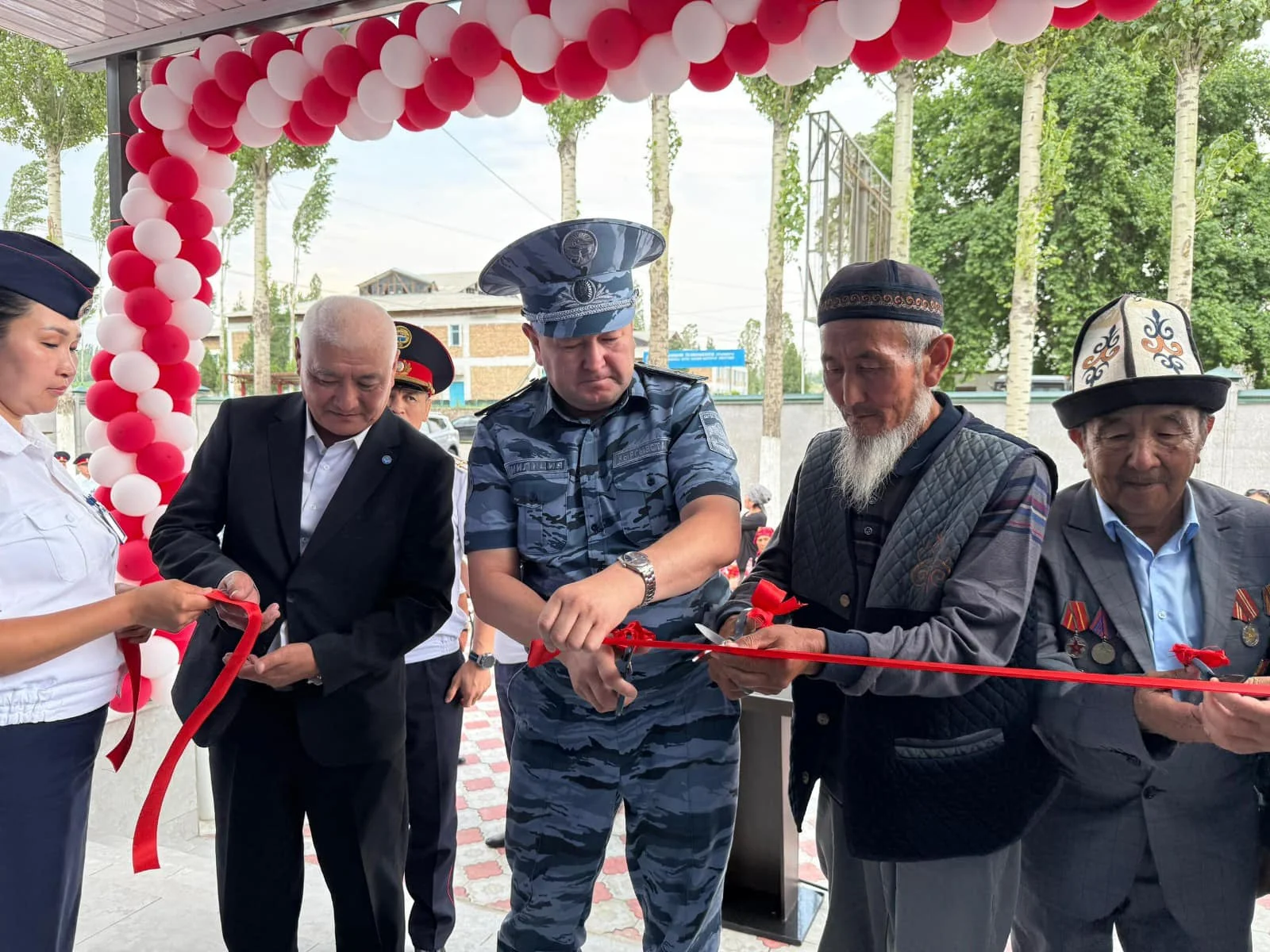 Ала-Букада милициянын аймактык бөлүмчөсүнүн жаңы имараты ачылды