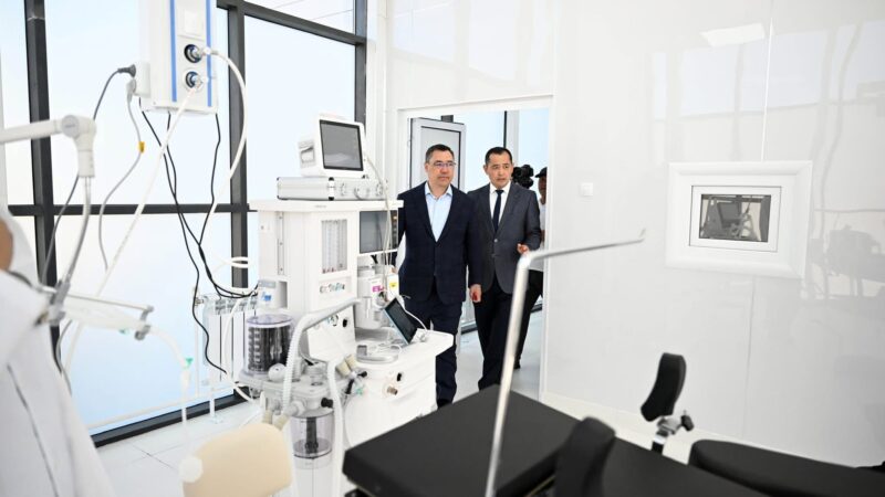 Өлкөдө 32 медициналык мекеме курулууда