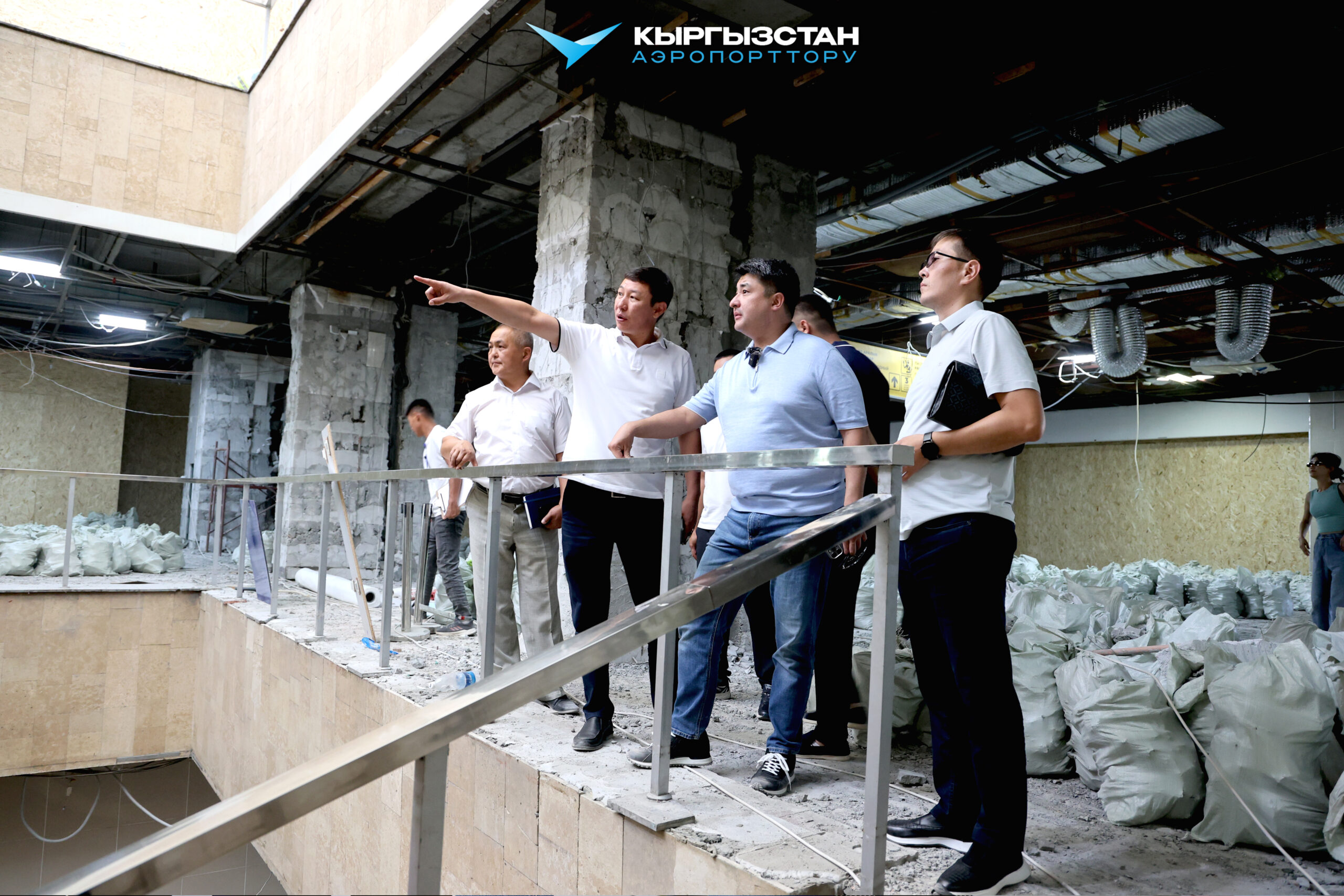 «Манас» аэропортунда терминалдын аянты кеңейтилип жатат