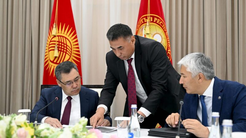 Президент «Ала-Тоо Резорт» тоо-лыжа кластерин куруу боюнча кеңешме өткөрдү