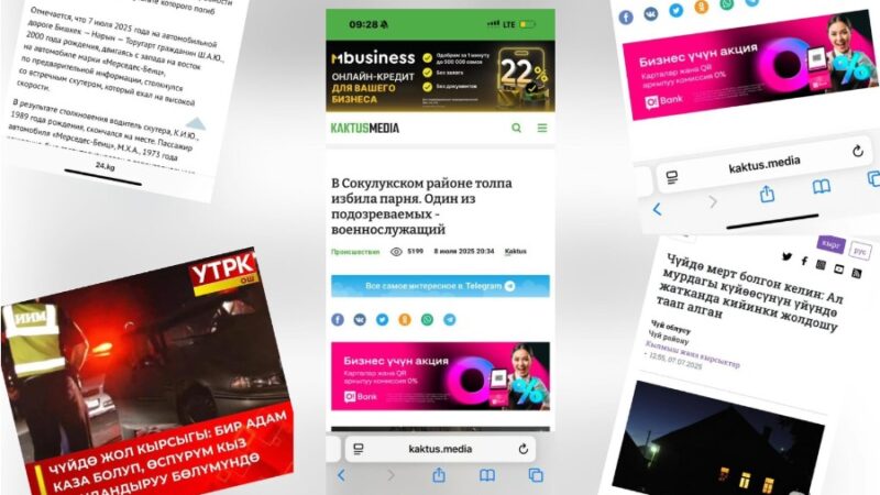 Орунбеков блогерлер менен журналисттерге кайрылуу жасады