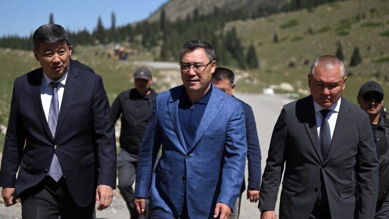 Президент Барскоон – Бедел жолун куруу долбоорун баштап берди
