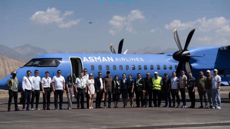 Asman Airlines Бишкек – Нарын түз каттамын ачат