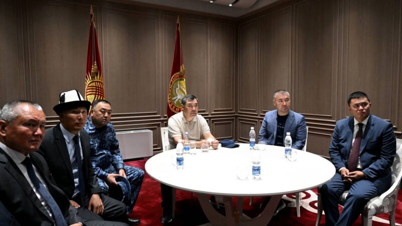 Президент Караколдун өнүктүрүү планы менен таанышты