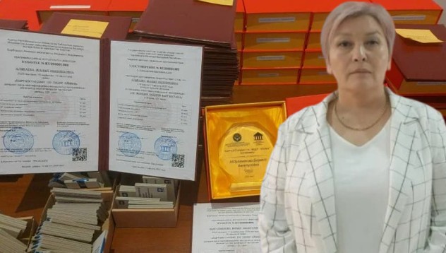 Кыргызстандын лидер айымдарына күбөлүктөр тапшырылды