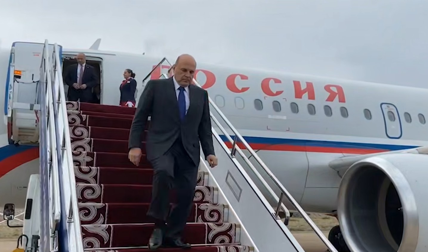 Кыргызстанга Россиянын өкмөт башчысы Михаил Мишустин келди
