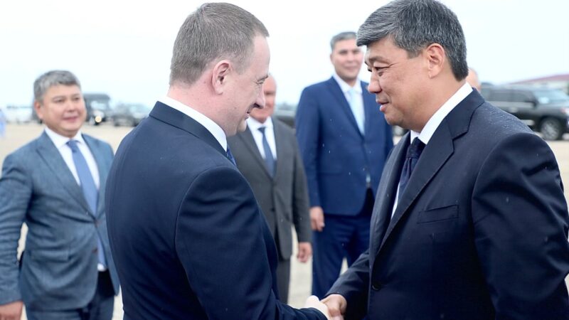 Беларустун премьер-министри Кыргызстанга келди