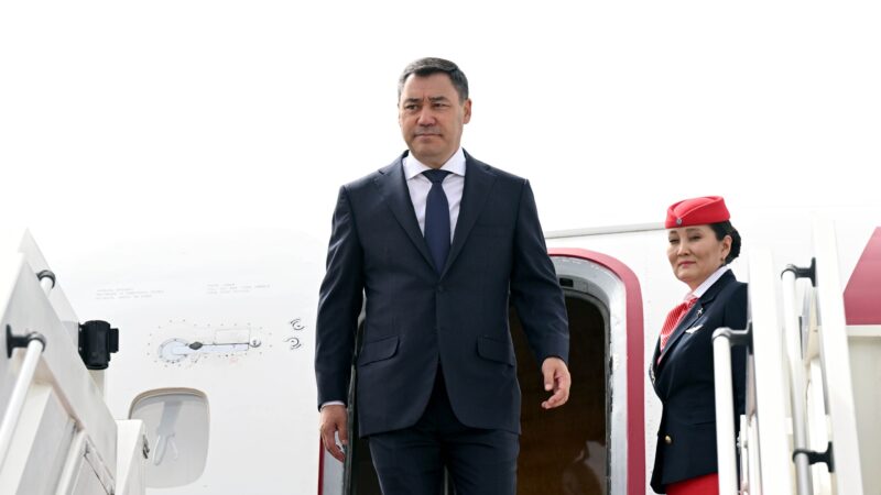 Президент Садыр Жапаровдун Кытайга болгон иш сапары аяктады