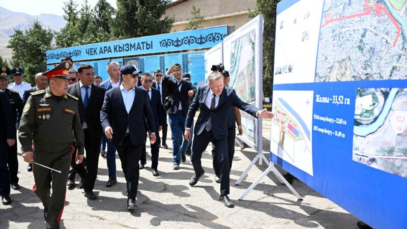Президент Нарындагы бир катар социалдык долбоорлордун курулушу менен таанышты