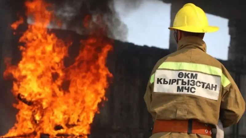 Өлкө аймагында бир суткада 13 өрт кырсыгы катталды