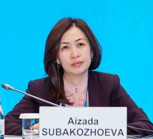 Айзада Муратбековна өнүктүрүү жаатында жаңы кызматка дайындалды