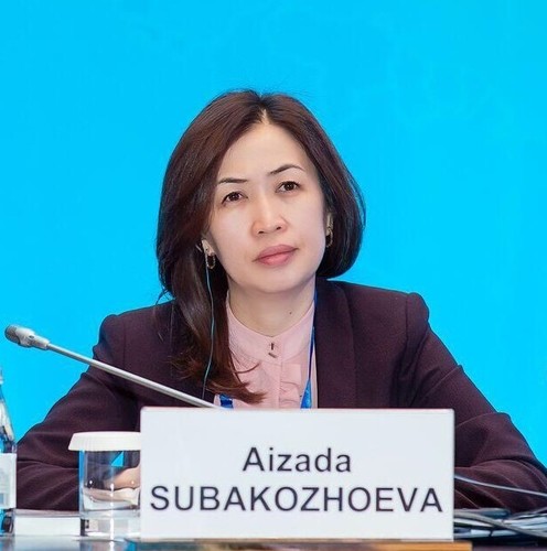 Айзада Муратбековна өнүктүрүү жаатында жаңы кызматка дайындалды