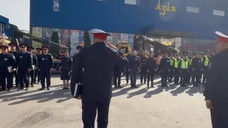 Патрулдук милиция “Дордой” базарында рейд жүргүздү