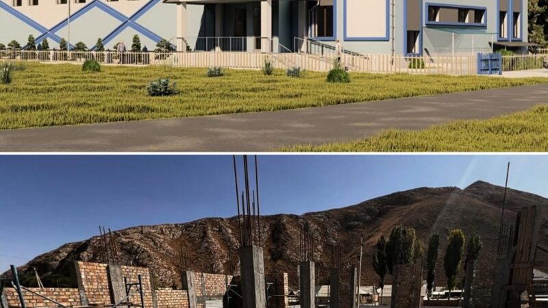 Нарында 77 млн сомго заманбап спорт комплекси курулууда