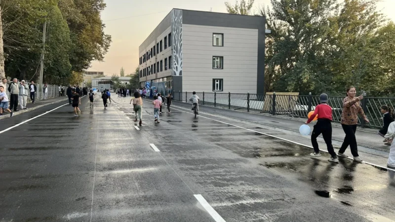 Ошто капиталдык оңдоп-түзөөдөн өткөн бир катар көчөлөр ишке берилди
