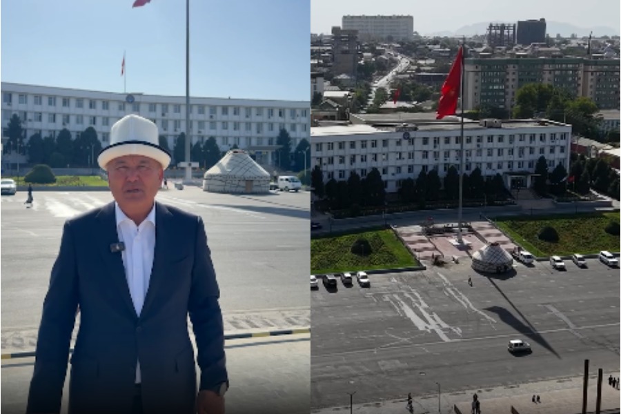 Ош шаарына 95 метрлик жаңы желек сап орнотулат
