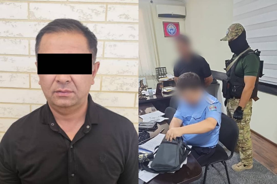 Ошто мамлкеттик кызматкерлер 17 миң сом пара алып кармалды