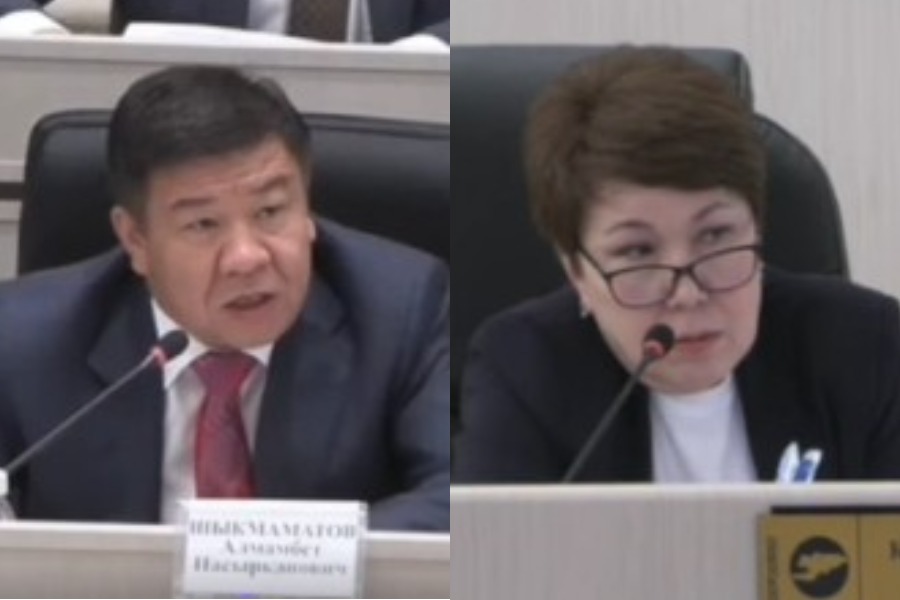 Жогорку Кеңеште Шыкмаматов менен депутат кайым айтыша кетти