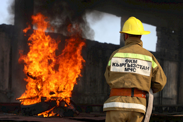 Өлкөдө сутка ичинде 16 өрт кырсыгы катталды