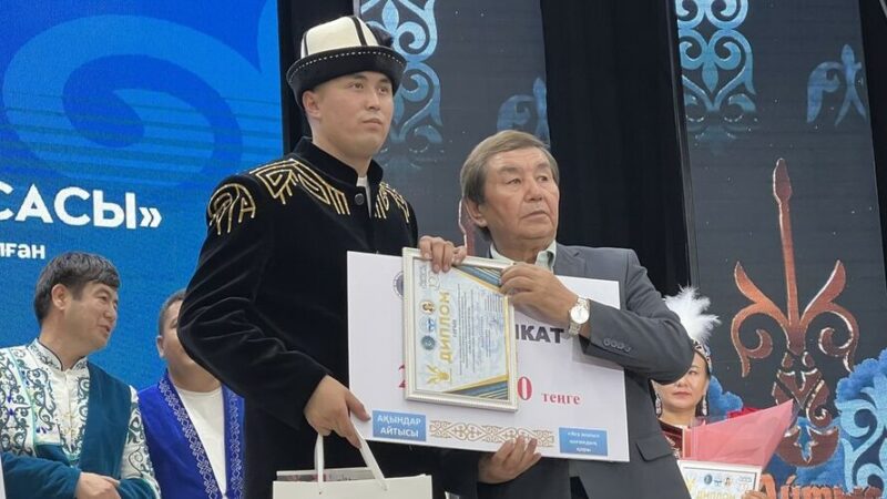 Нурсултан Малдыбаев Казакстанда өткөн айтышта биринчи орунду жеңди