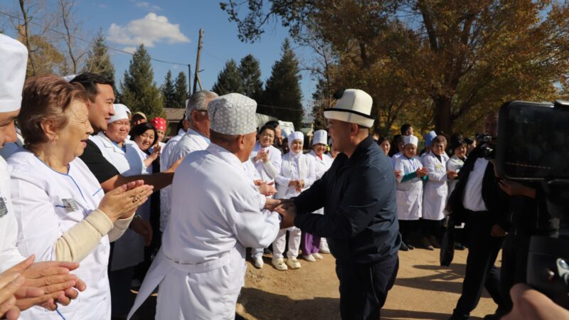Нарында 100 орундуу жаңы төрөт үйүнүн курулушу башталды