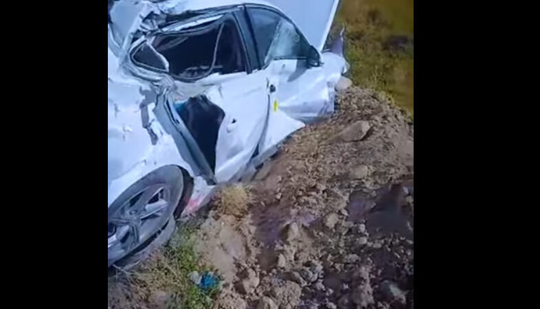 Чүйдө поезд менен жеңил автоунаа сүзүшүп, 3 адам ооруканада