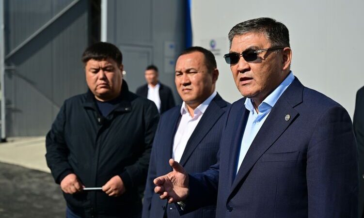 Манас шаарында саркынды сууларды тазалоочу жай пайдаланууга берилди